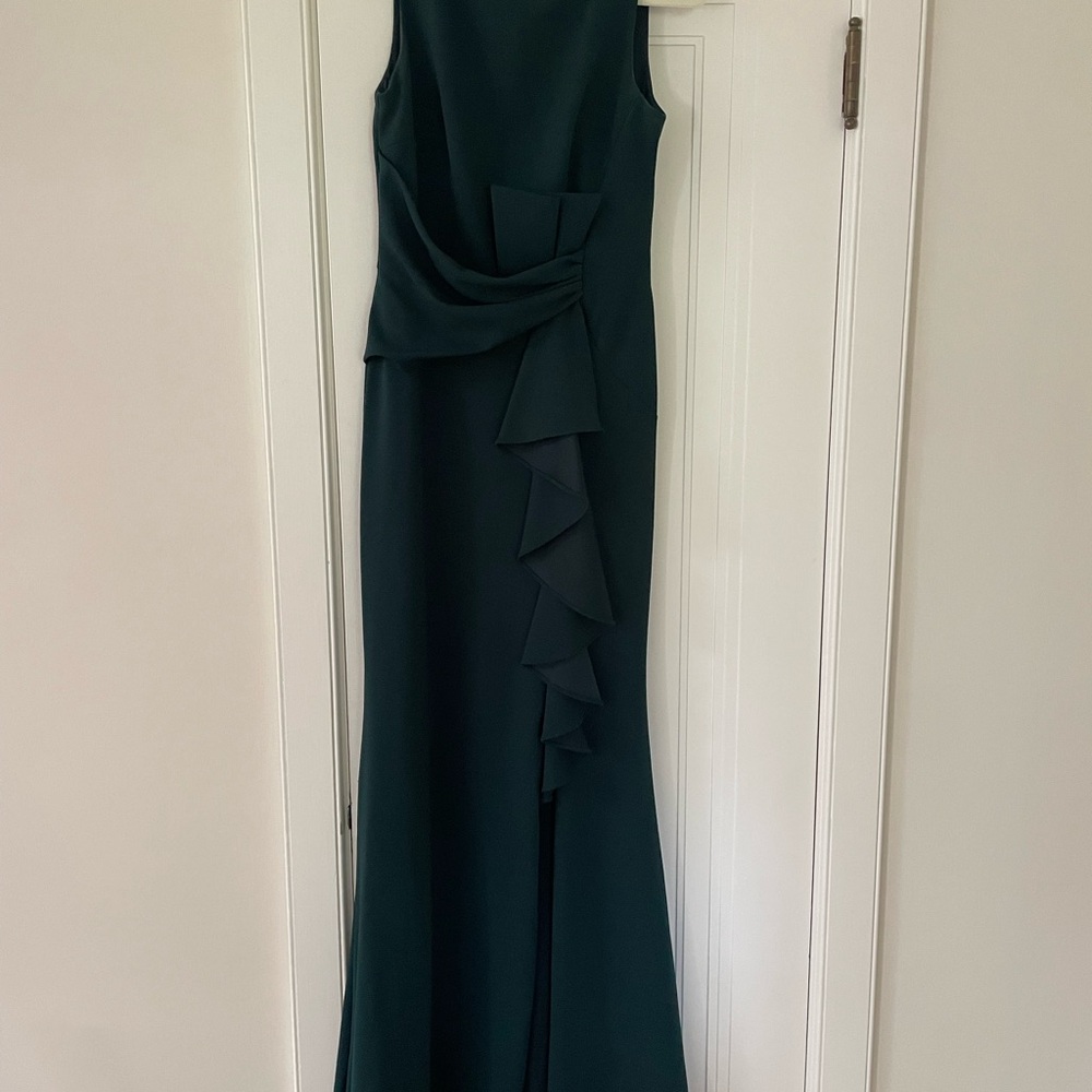 Elegant Green Evening Gown
